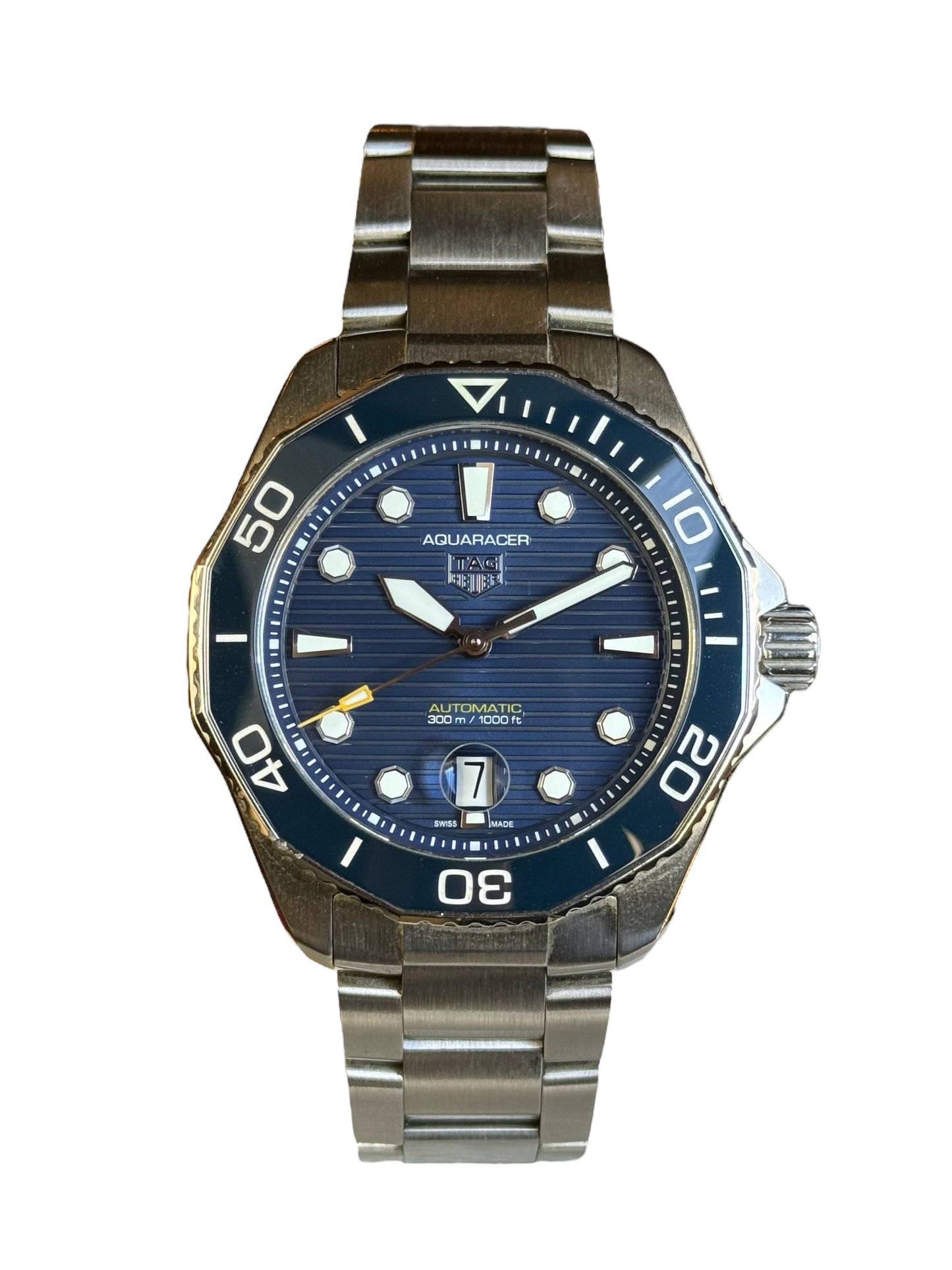 Tag Heuer Aquaracer Blue Dial Pre Owned